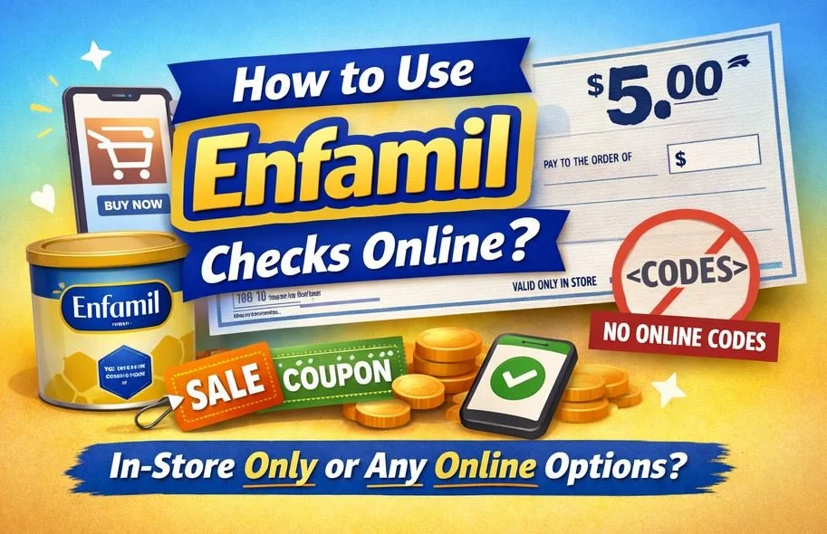 How To Use Enfamil Checks Online