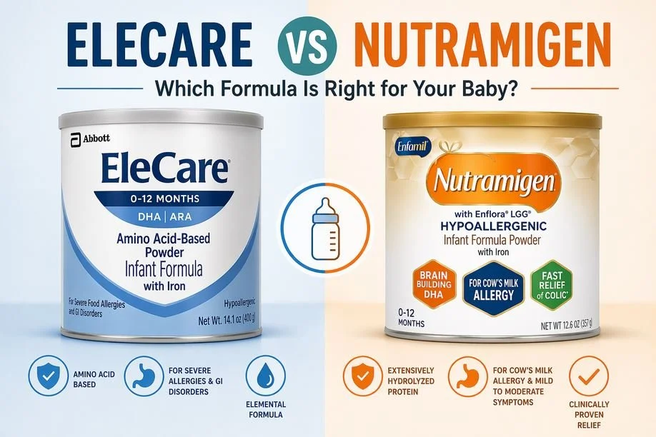 Elecare Vs Nutramigen (Compared)