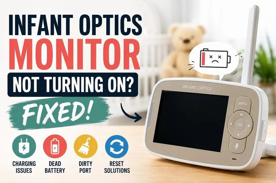 Infant Optics Monitor Not Turning On (Fixed)