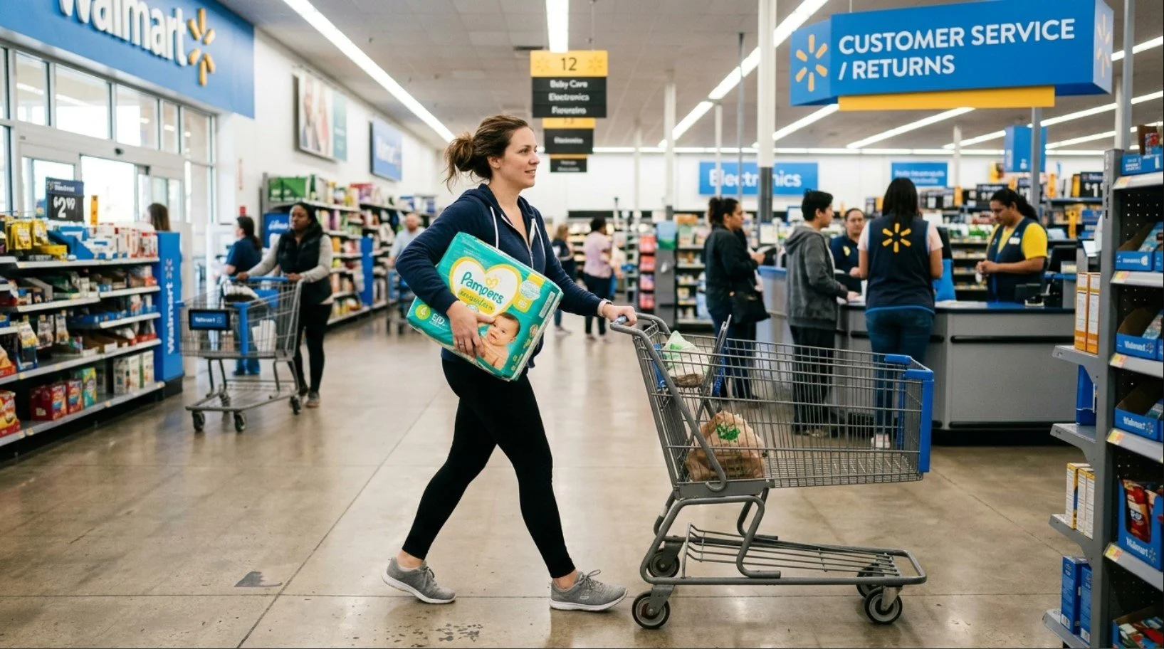 Can You Exchange Diapers At Walmart?