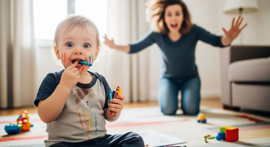 What To Do If Toddler Ate Crayon