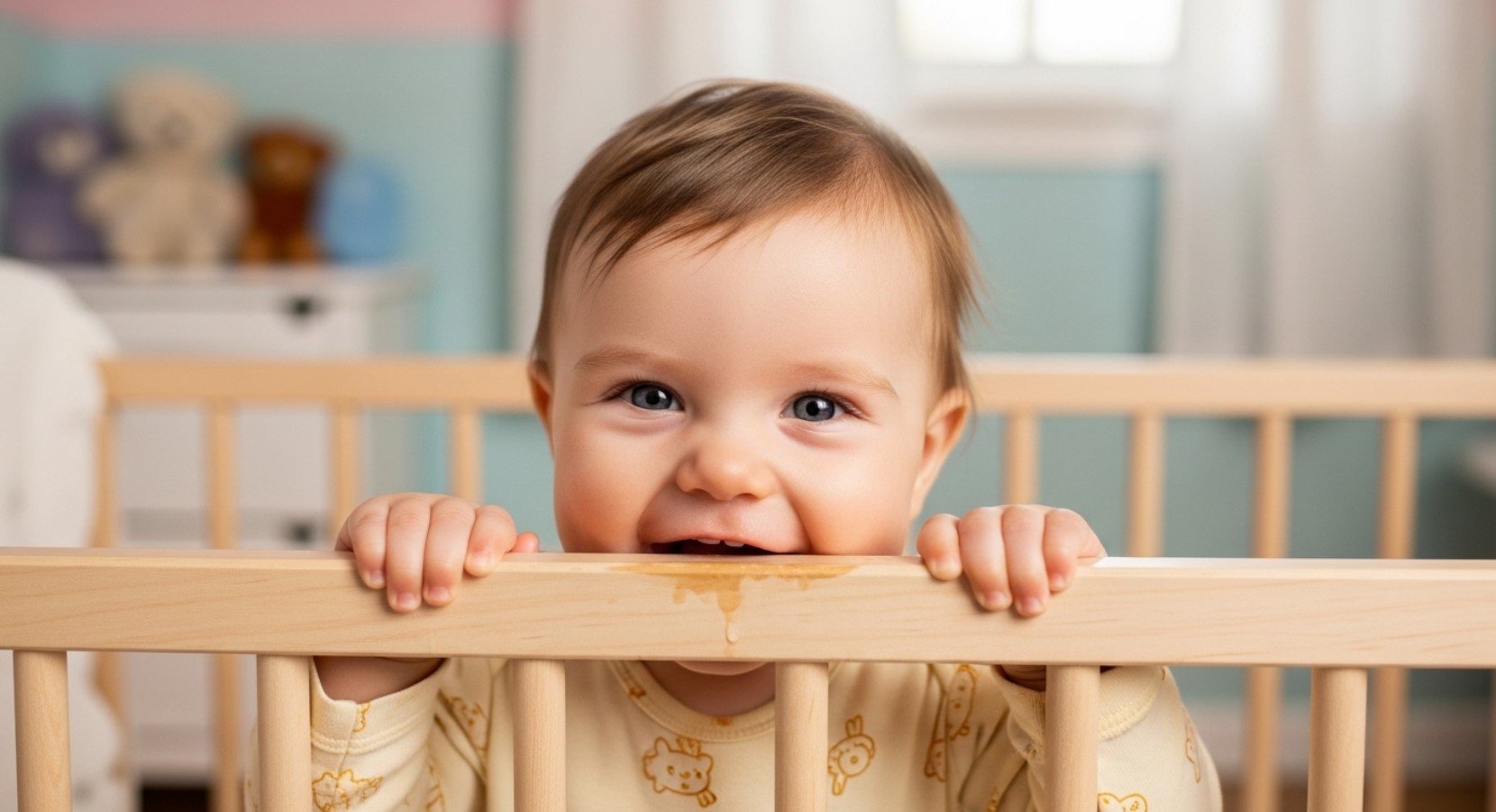 #3 Make Sure Crib Finish Is Non-Toxic And Not Chipping