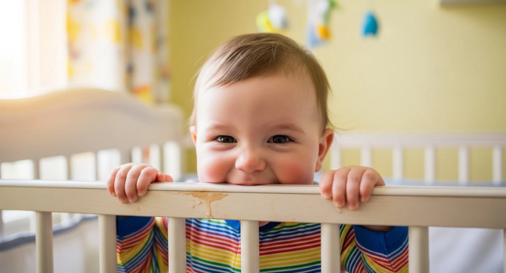 Why Is My Infant Chewing On The Crib