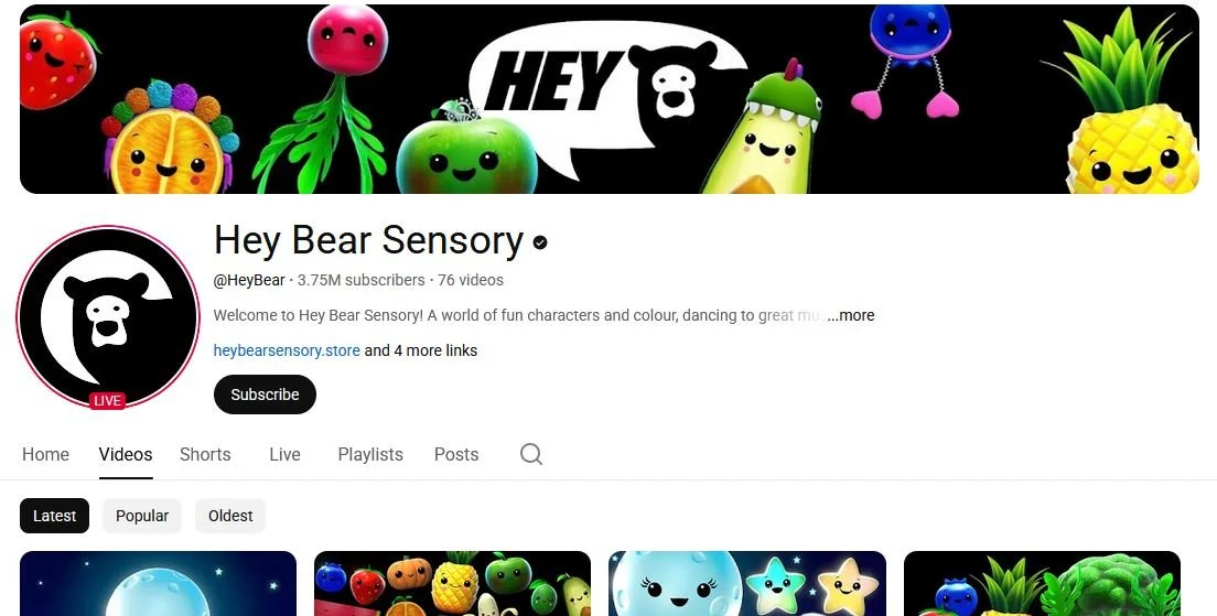 Why Do Babies Like Hey Bear Sensory