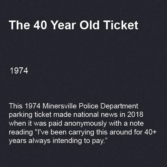 The 40 Year Old Ticket, 1974
