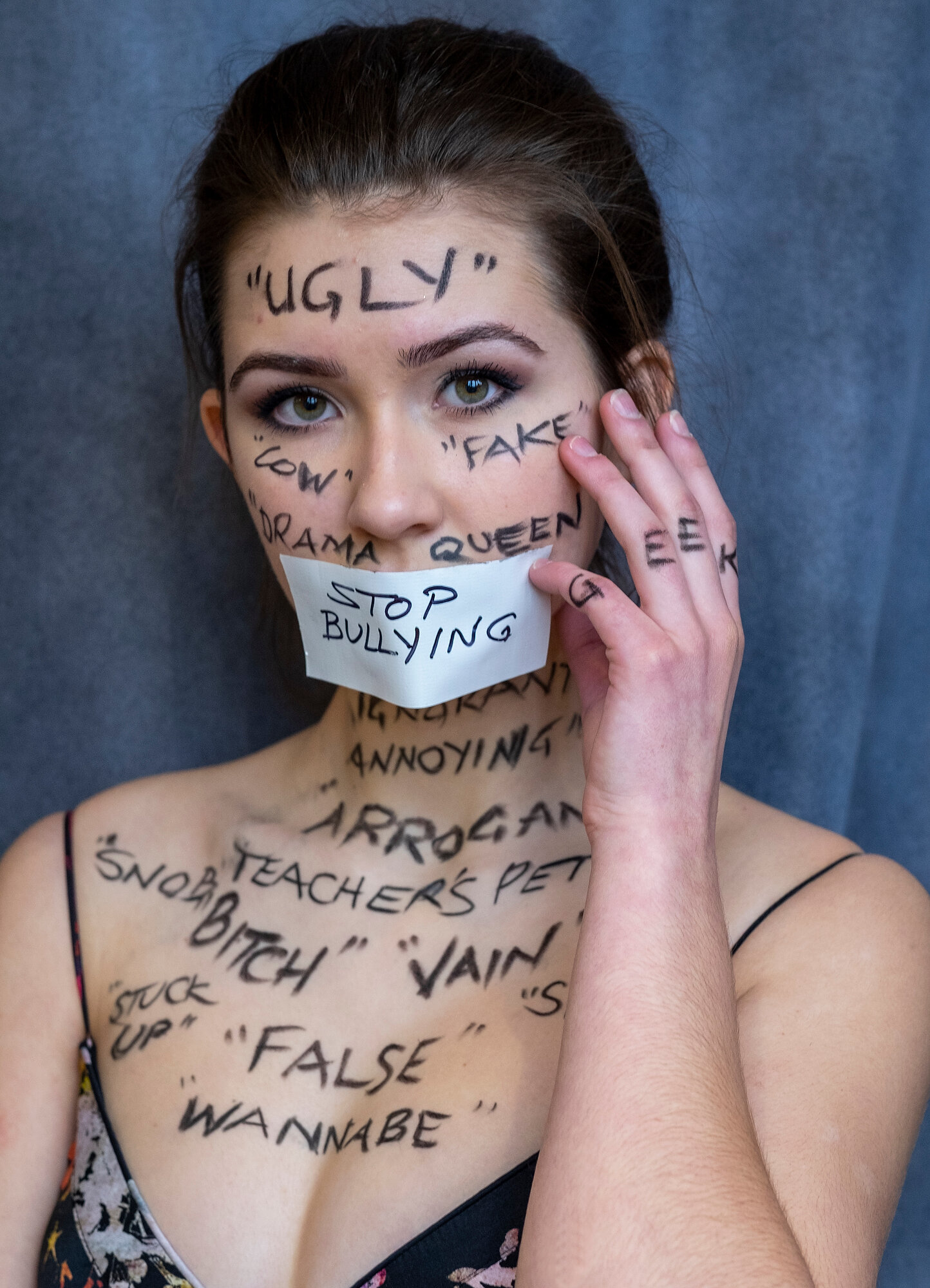  Skye Mitchell was bullied about her looks as a teenager before winning a beauty contest and then going on to launch a campaign to help other victims. Photo: Milton Haworth, 26 January 2015 