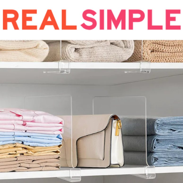 I was quoted in a Real Simple article about spring cleaning and organizing!