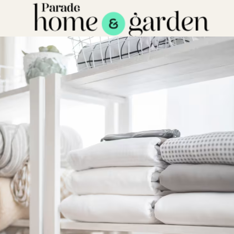 I was quoted in a Parade H&G article about organizing your linen closet!