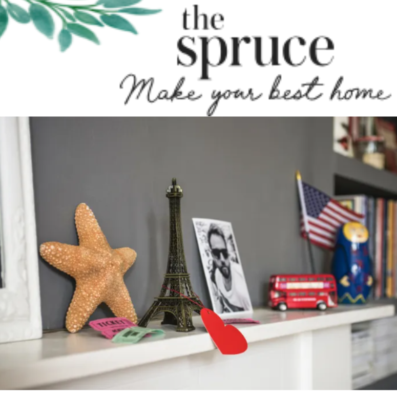 I was quoted in The Spruce in an article about decluttering souvenirs while keeping the memories!