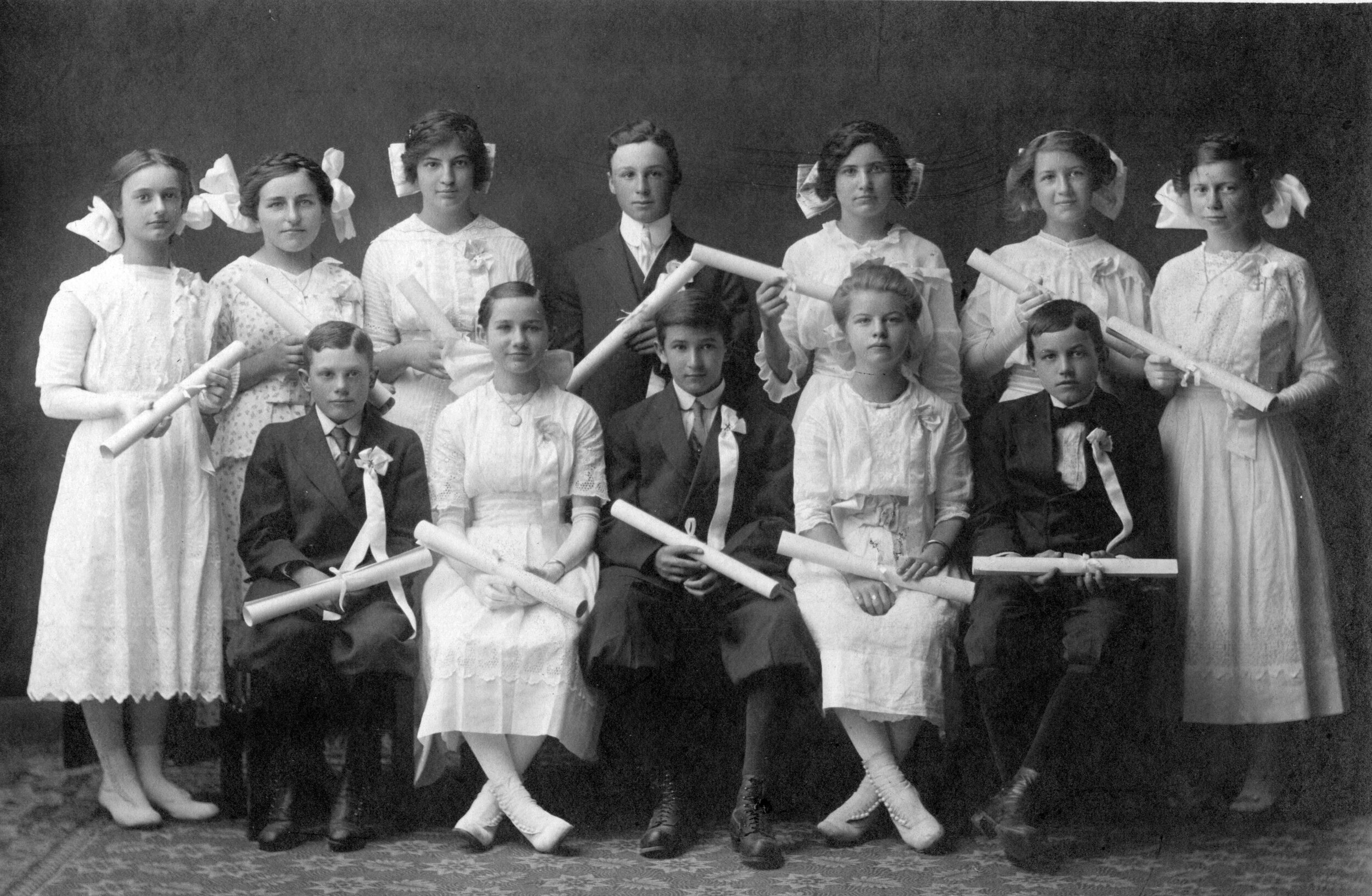 8th grade class of 1914