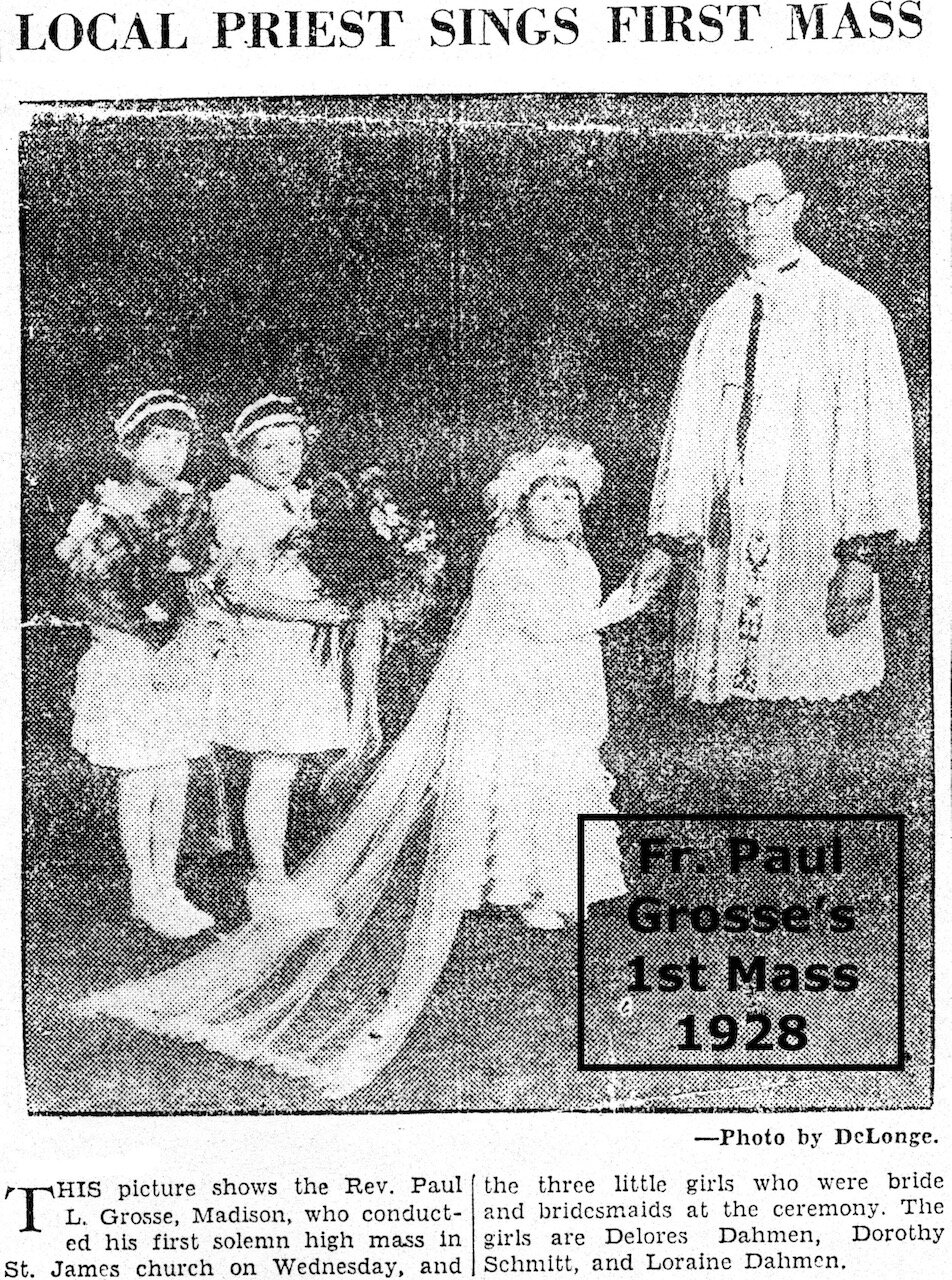 Bonnie Moschkau - Fr Grosse 1st Mass 1928.jpeg