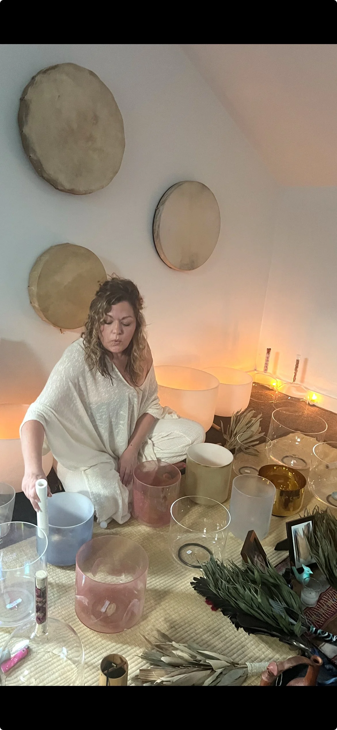 BREATHING DOWN THE MOON: A GONG BATH CEREMONY with Nicole Casteel