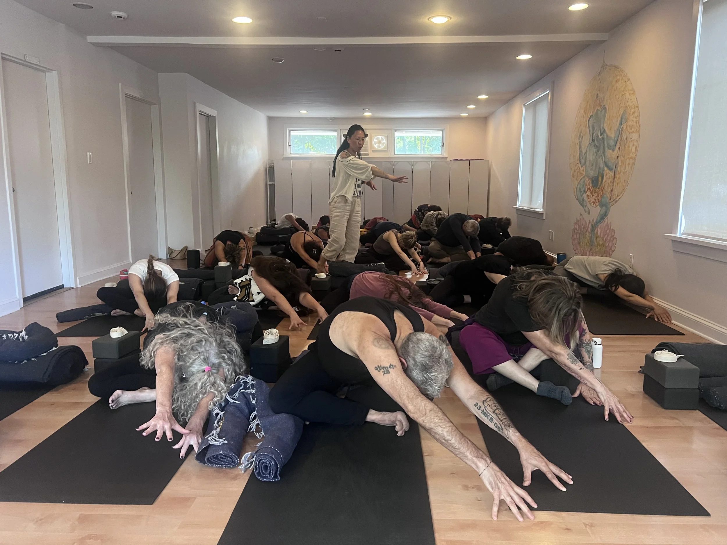 Relaxation into Self: A Restorative Yoga &amp; Sound Bath Journey with Camellia Lee and Lea Garnier 