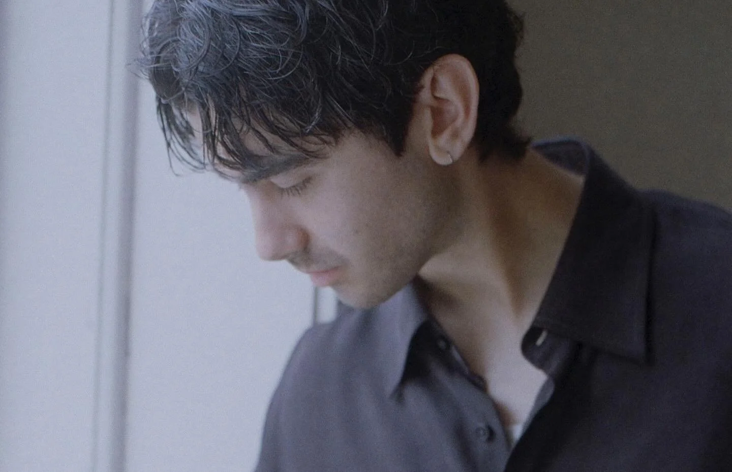 @andrew.gloom in the studio 🔒 Booking portrait sessions, so grateful to finally have the space. Dm or email ✉️