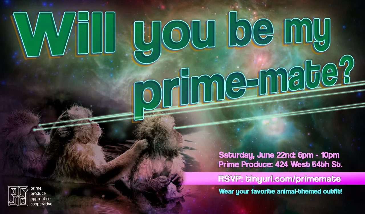 Showcase: "Will You Be My Prime-Mate"