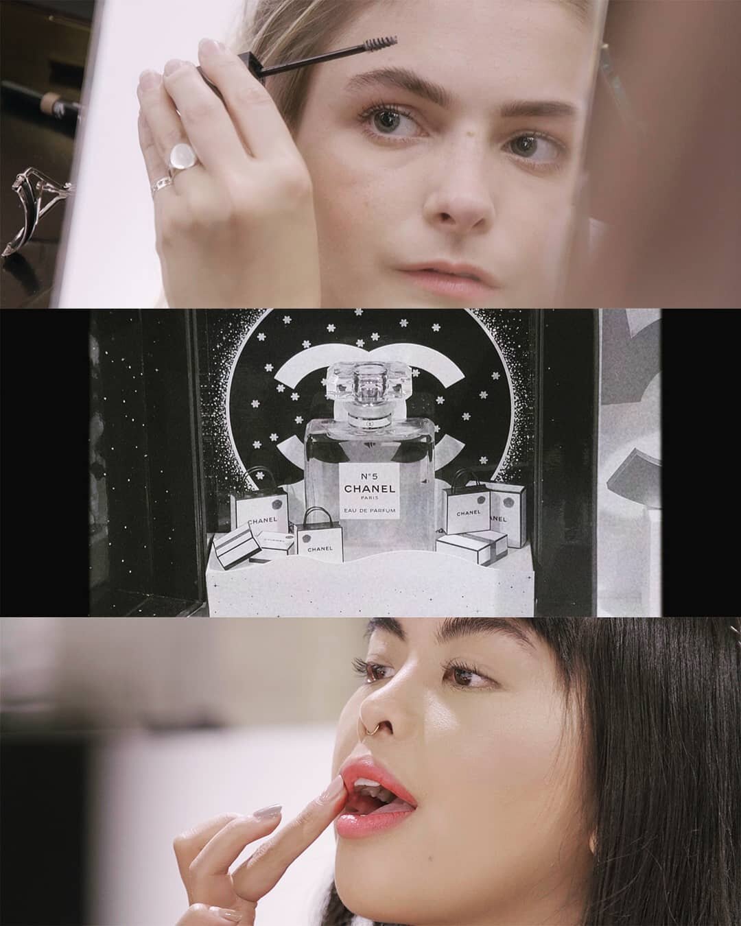 CHANEL Collective | Screen grabs

A recent shoot for @chanelofficial, filming their news series of beauty  collectives.💄💋 The amazing digital marketing geniuses @thedigifairy got my onboard to make a wrap up film of the evening. 
I played with an o