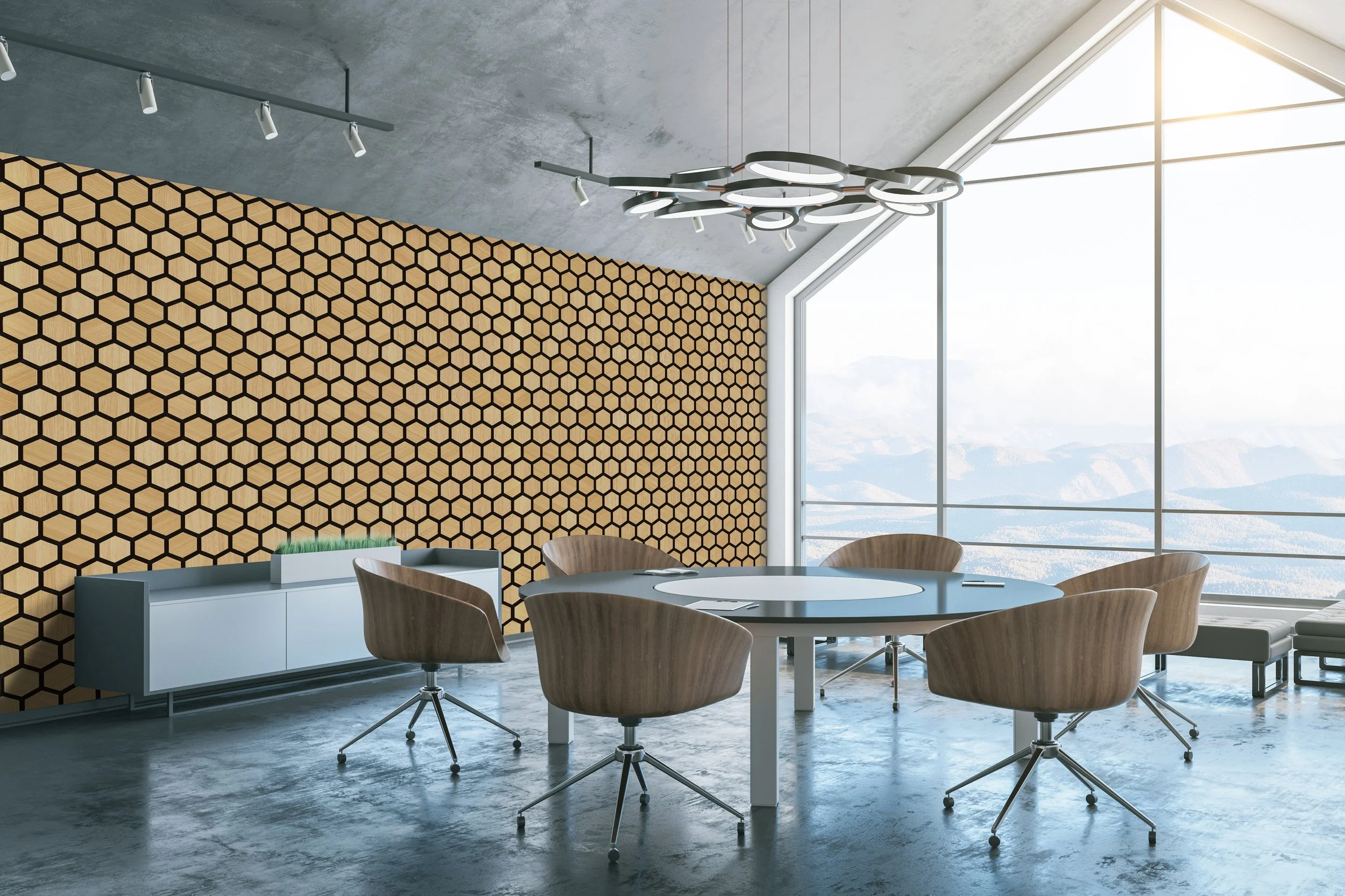 Stacked Wood Absorbs Sound!