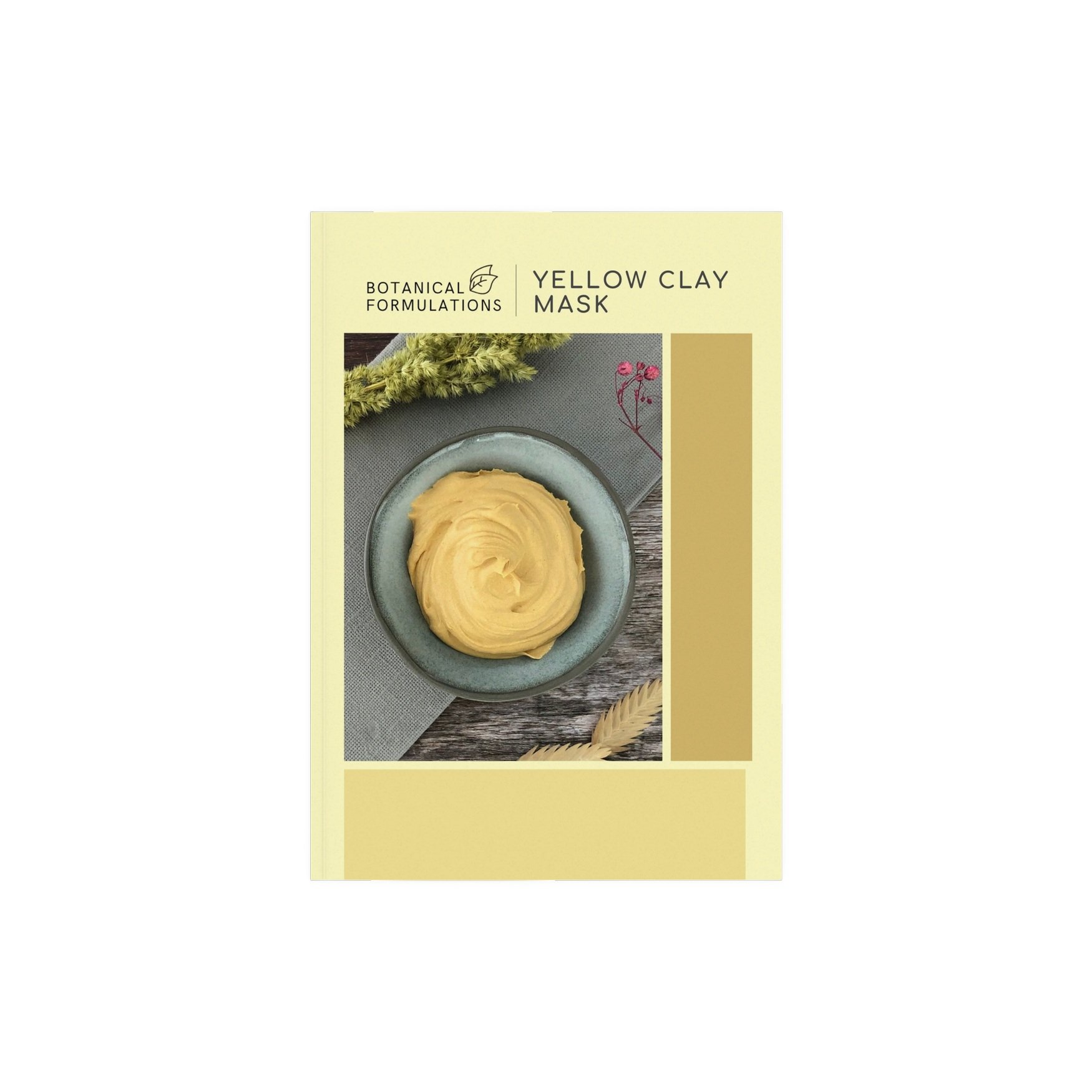 Yellow Clay Mask with Montanov 68