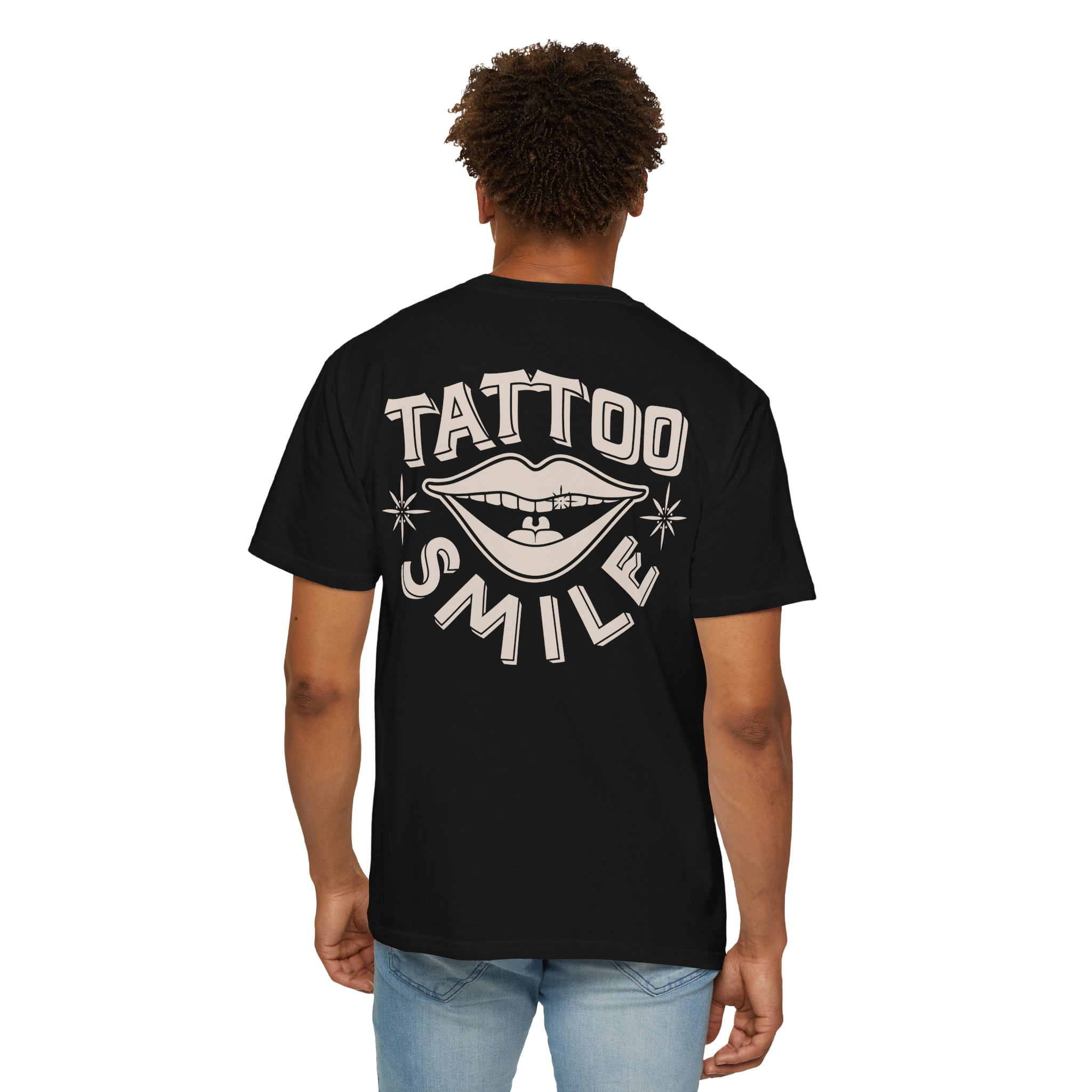 Smile FrontDoorTee Model Back.png