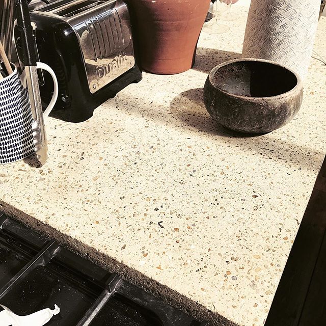 Bespoke concrete worktop