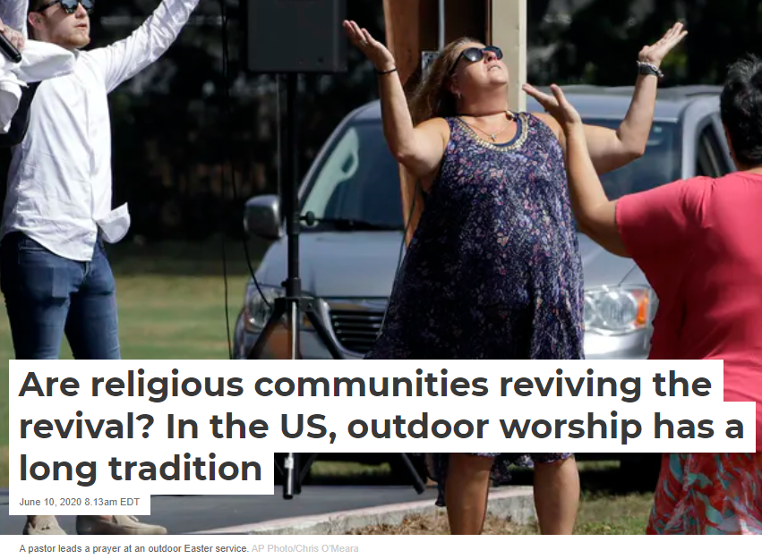 Are Religious Communities Reviving the Revival? In the US, Outdoor Worship has a Long Tradition