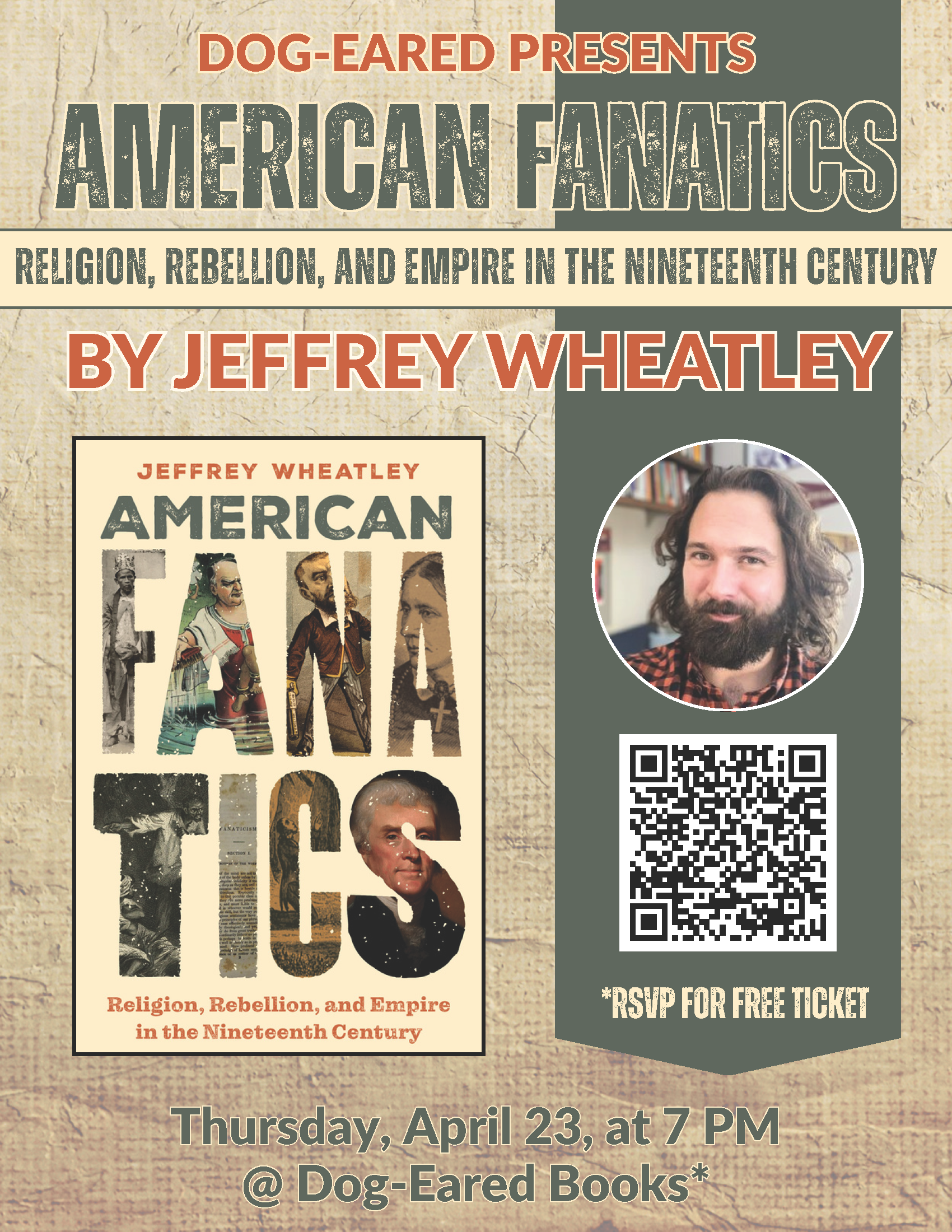 Book Chat on American Fanatics
