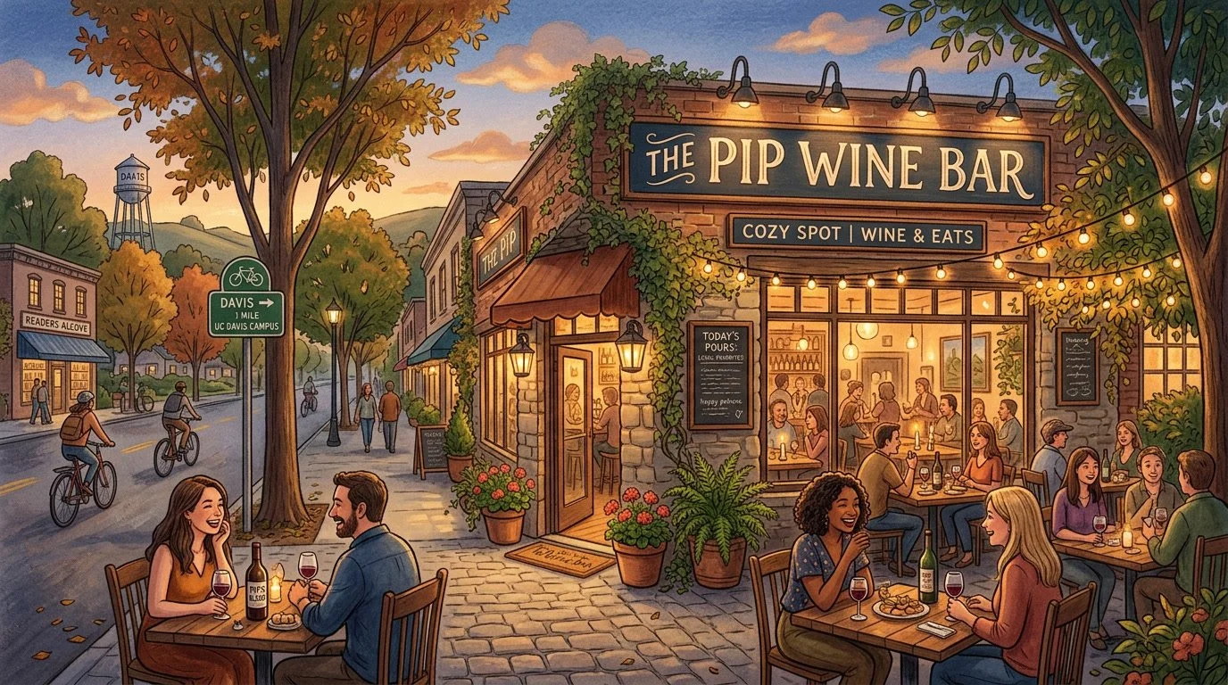 Wine Bar Near Davis: A Relaxed 21+ Spot for Dates and Catch-Ups in Dixon