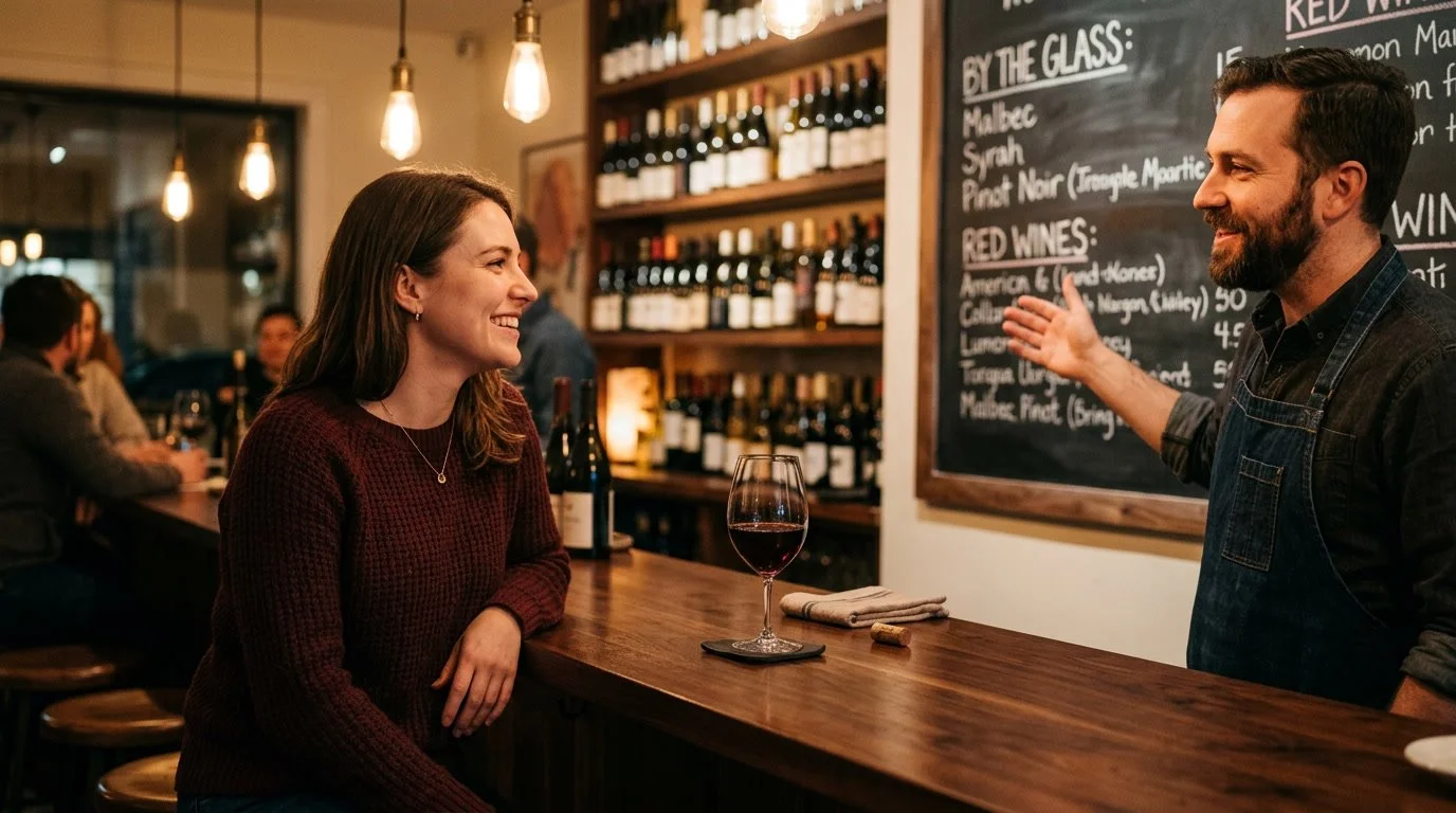 How to Order Wine at a Wine Bar When You Don't Know What You Like (No-Embarrassment Script)