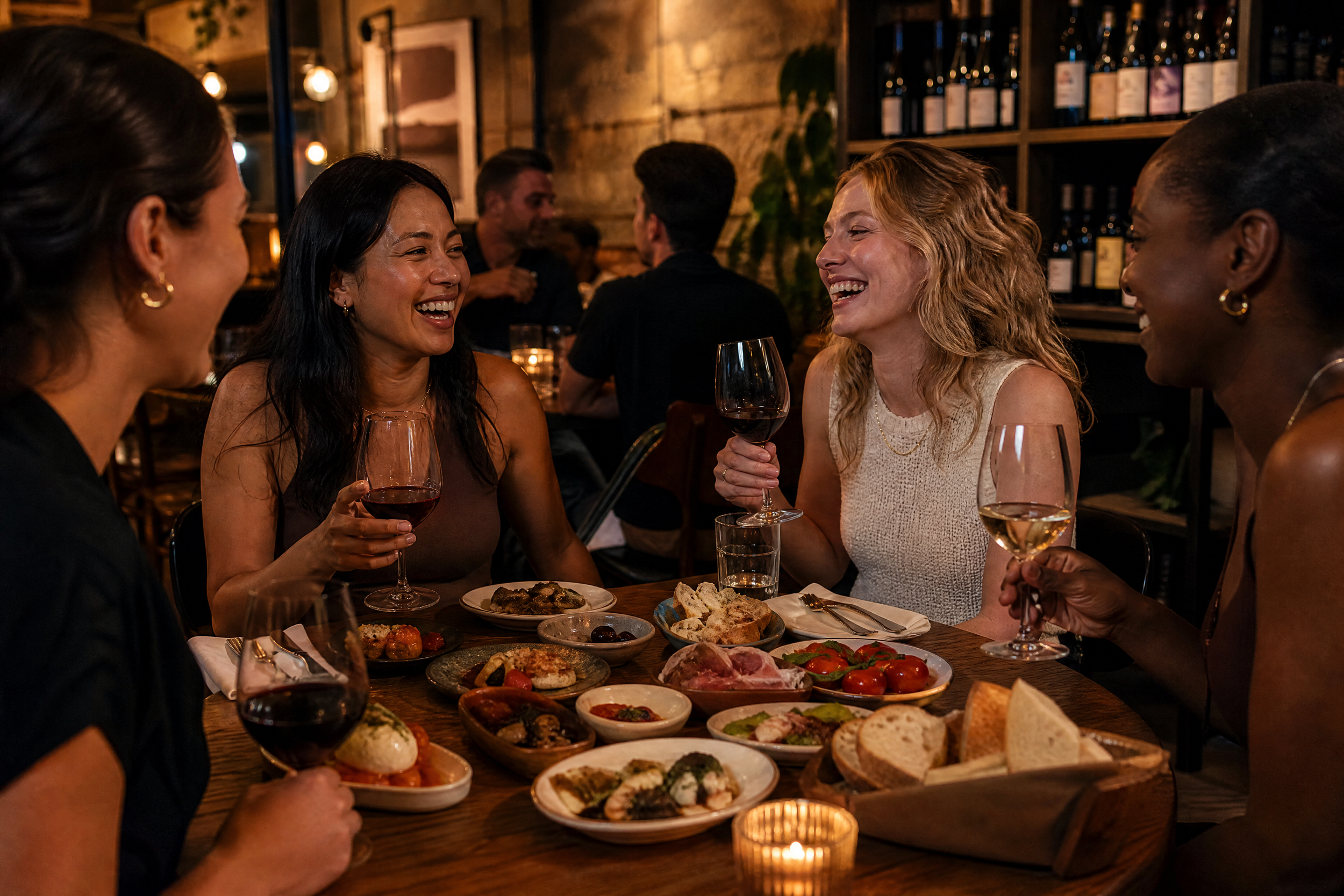 Not a Full Kitchen? How to Do a "Wine Bar Dinner" (And When to Eat Before You Come)