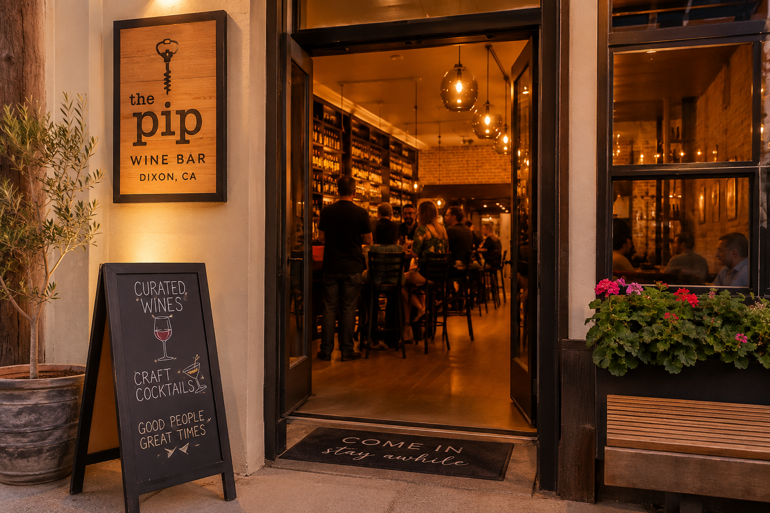 FAQ: Planning a Visit to The Pip Wine Bar in Downtown Dixon (21+ Policy, Seating, Events &amp; More)