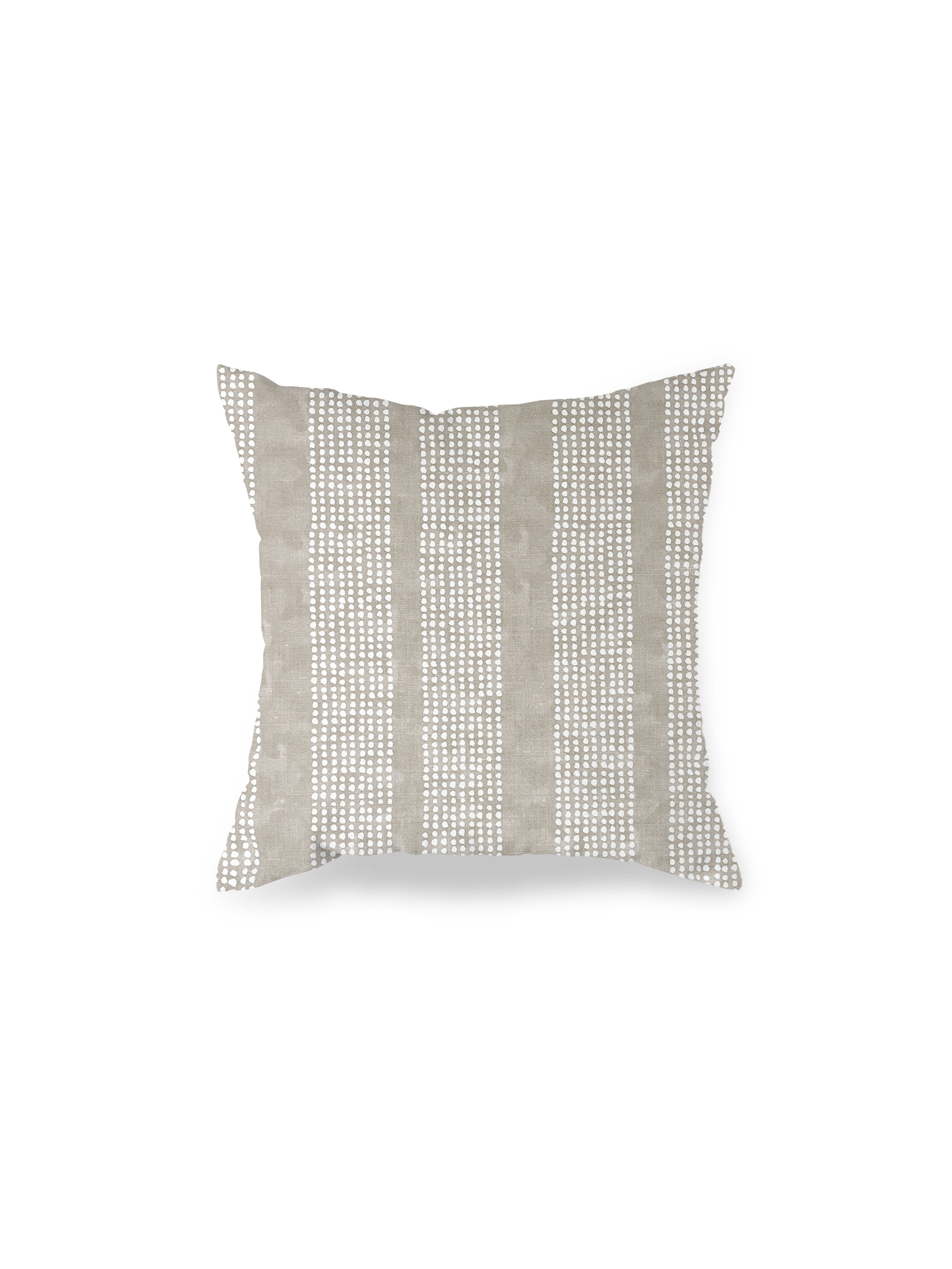 Dotted Stripe Pillow in Mahonia