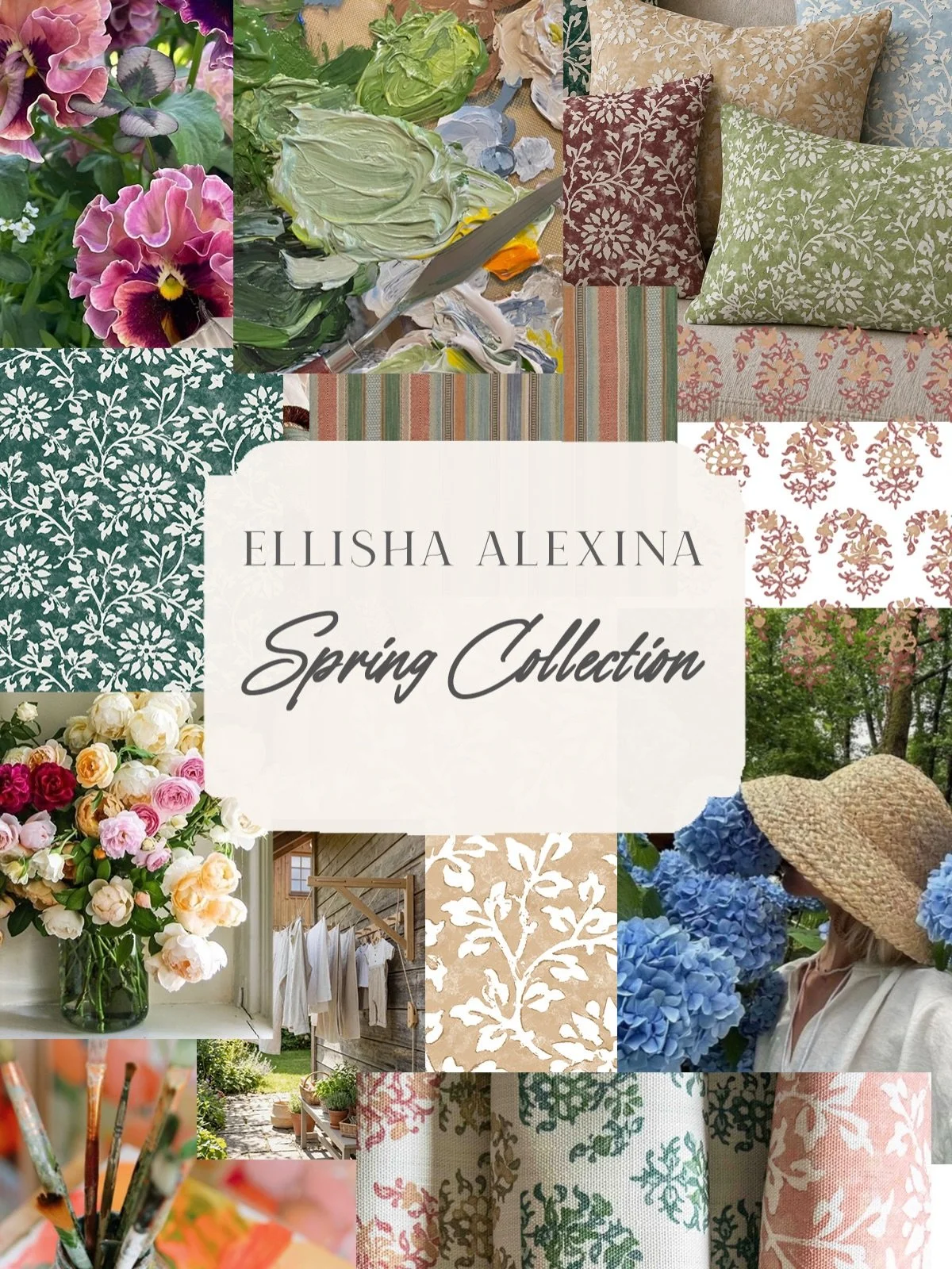 A dahlia that opens from the inside out. A paisley rooted in centuries of Eastern tradition. A floral that cascades like the flower it&rsquo;s named for.

The Spring Collection 2026 is here.