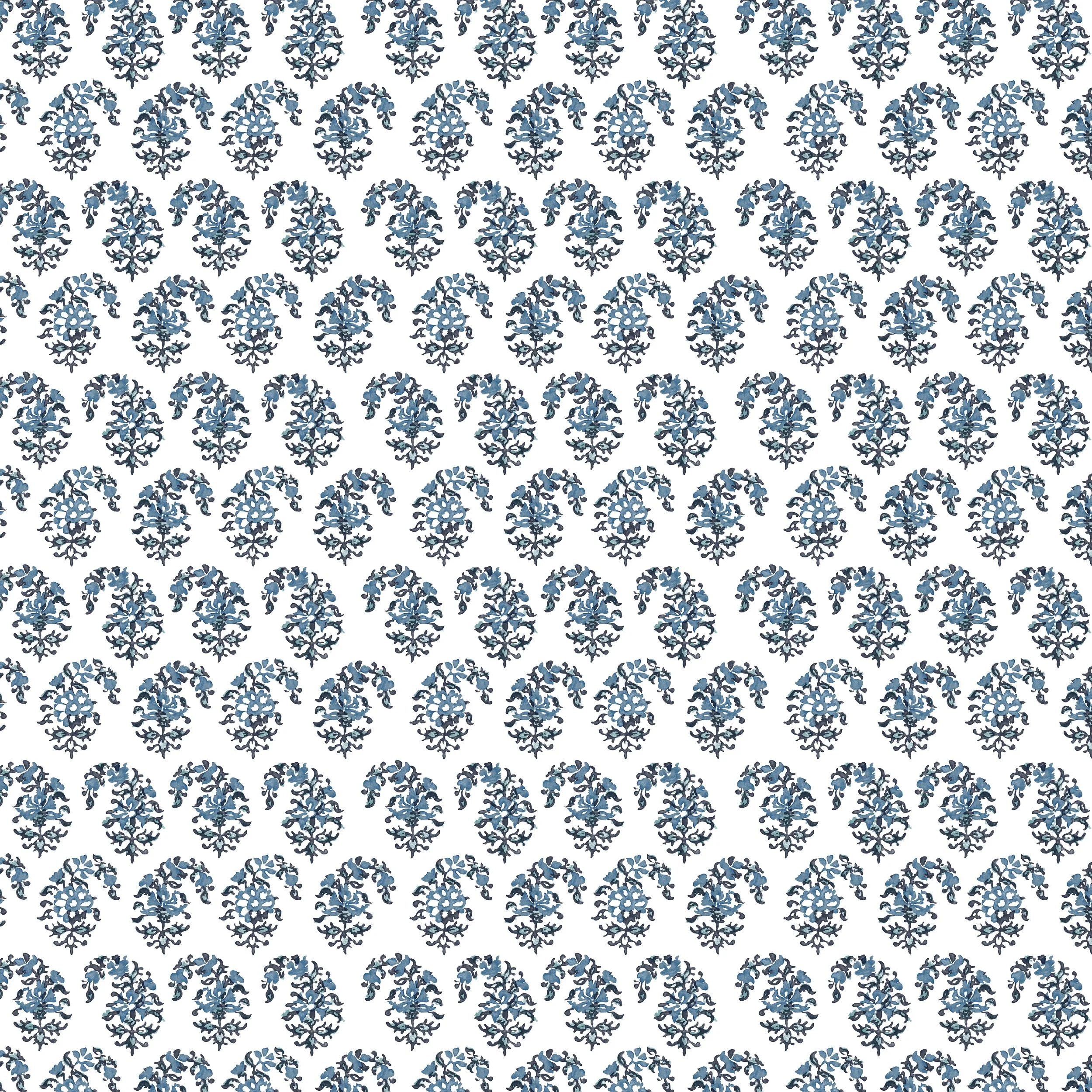 Ellisha_Alexina_Zahar_Paisley_Indigo_Linen_Fabricjpg