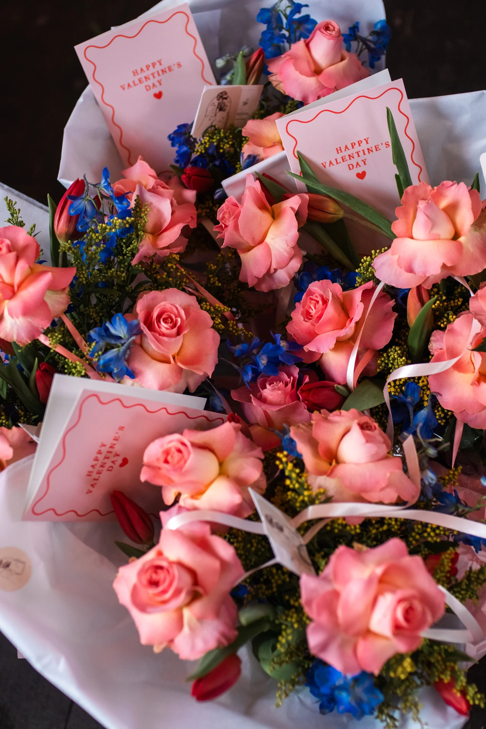 Galentines Bouquets & Bubbles Workshop