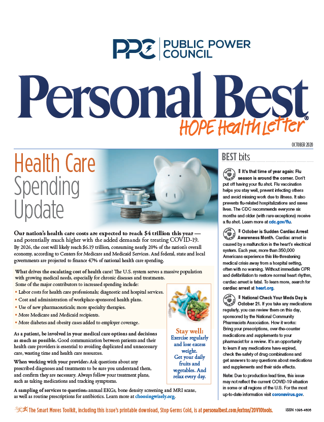 December Personal Best Hope Health Newsletter 