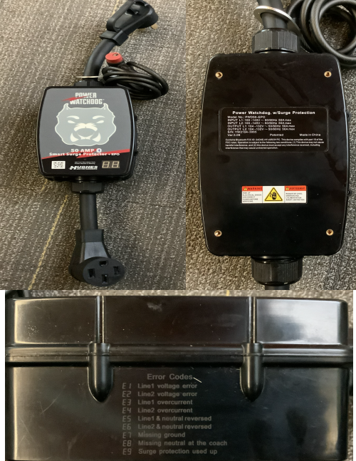 For Sale: 50 Amp Hughes Autoformer Power Watchdog Bluetooth Smart RV Surge Protector with Automatic Shut Off 