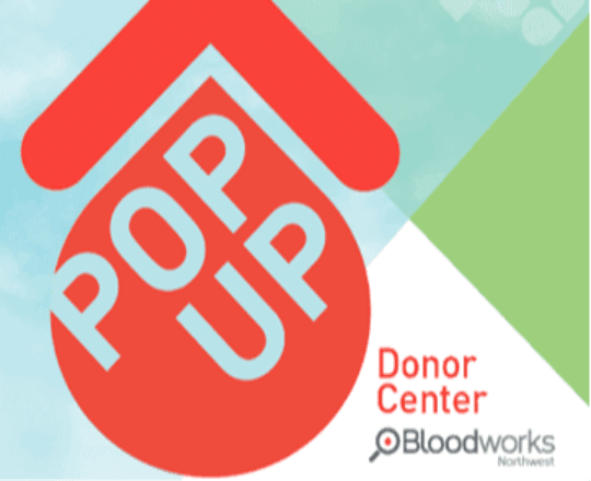 Bloodmobile in JPOC Parking Lot - Wednesday, August 26