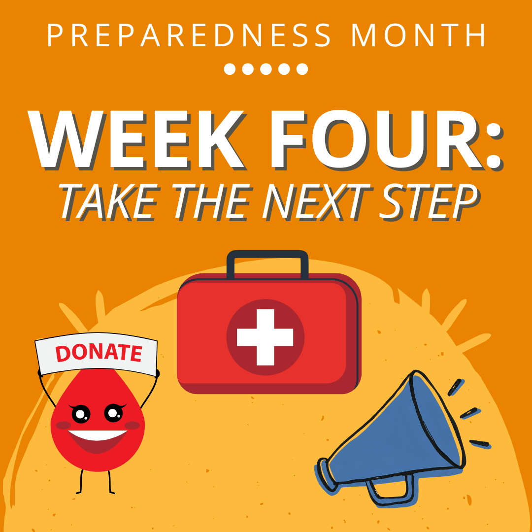 Safety Tip Thursday - National Preparedness Month - Week 4