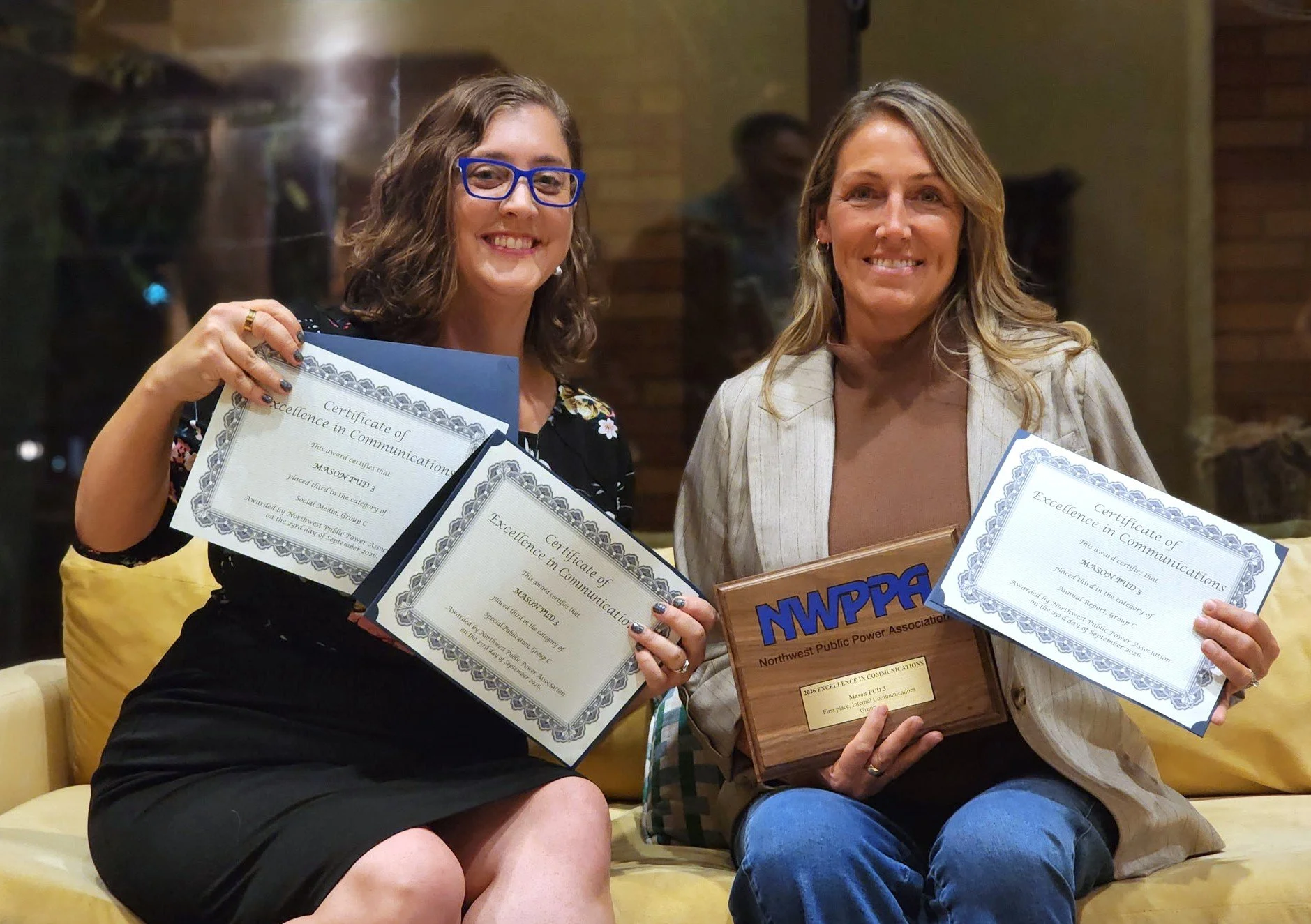 PUD 3 Brings Home Four Communications Awards