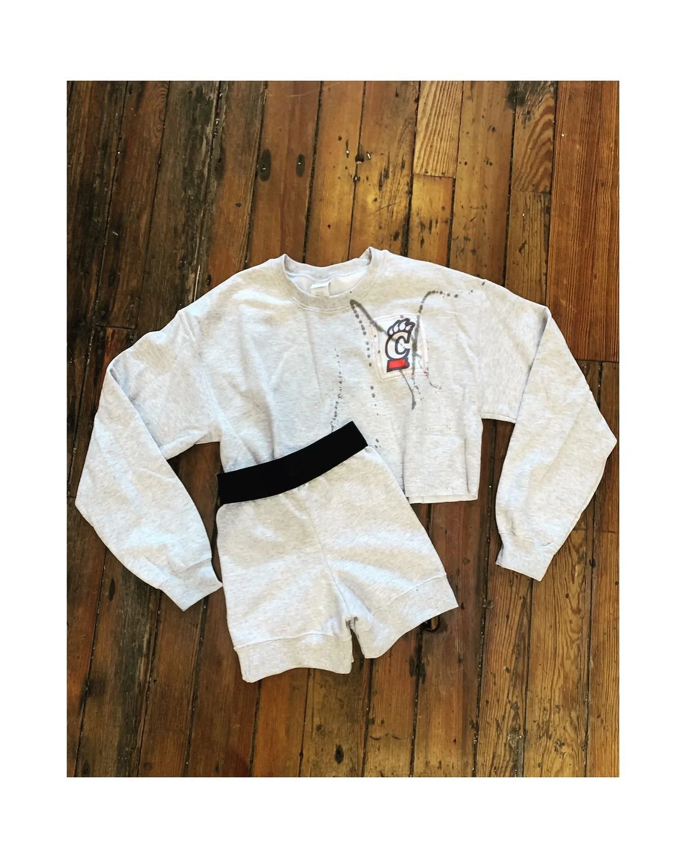 We have a custom UC sweater set available ✨ DM to purchase . $79 (can make custom shorts to fit any size )