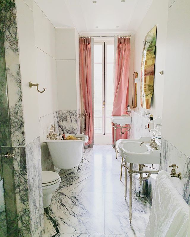 La salle de bain parfaite😍 #PSB #plumbing #bathroomdesign #bathroom #paris