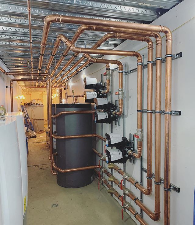 A Perfect Plant room. 👨🏼&zwj;🔧😍🤩 #PSB #plumbing #heating #london #construction #plantroom #plumbingporn