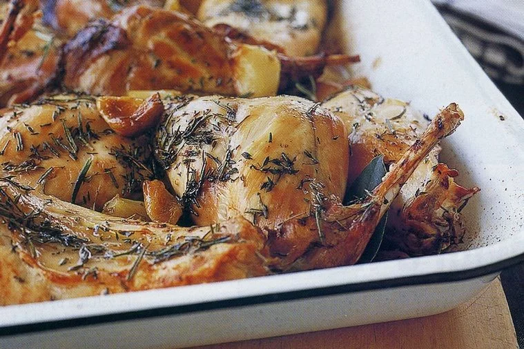 Lepre per entree, alle scaglone - Hare with Shallot Sauce