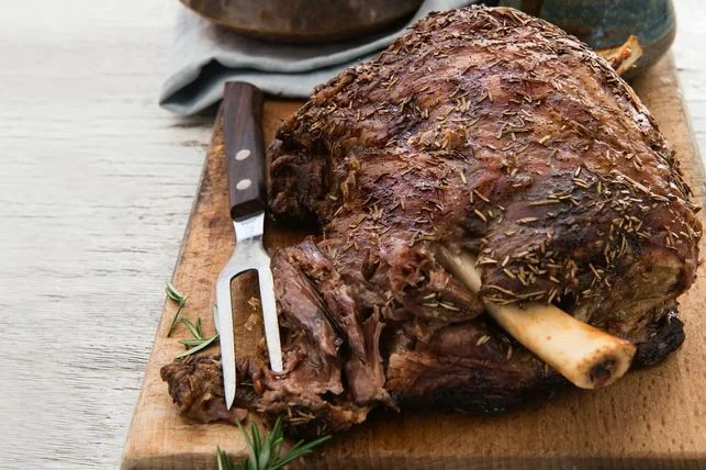 Arrosto al sapor di rosmarino - Roast kid or lamb with rosmary