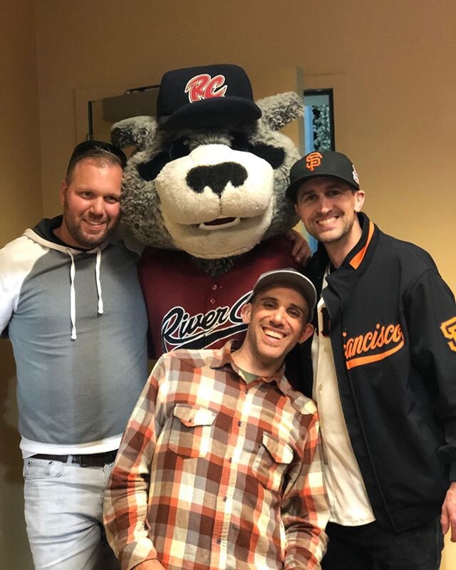 Ready to hang with this guy again at Sutter Health Park on Sunday March 1st.  Hope to see you there and enjoy Free hotdogs, Free sodas and Free tunes from SugarBeast.  See you Sunday! @rivercats