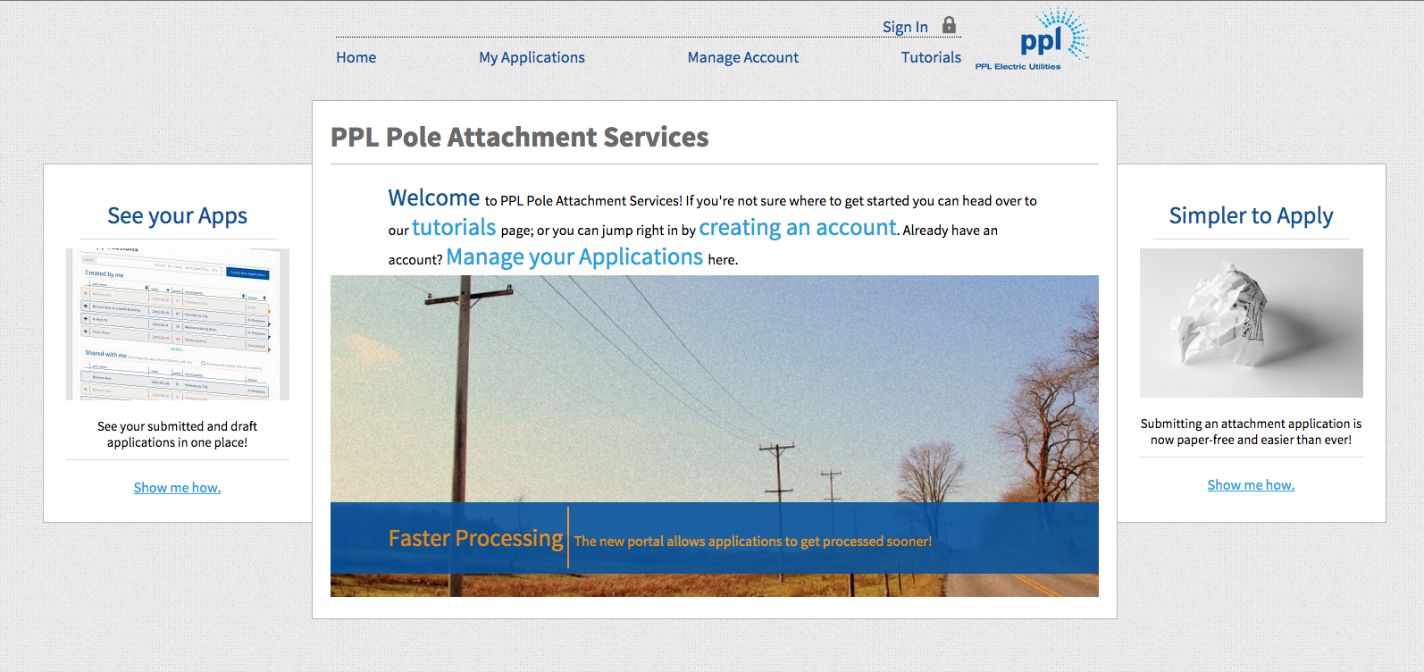 Katapult’s PPL pole attachment service interface