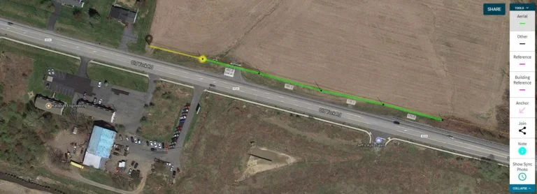 using KatapultPro's mapping software to draw out pole lines in google earth