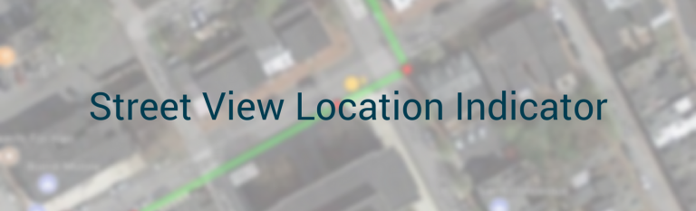 image article banner that reads "street view location indicator"