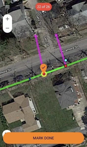 Katapult Pro mobile interface