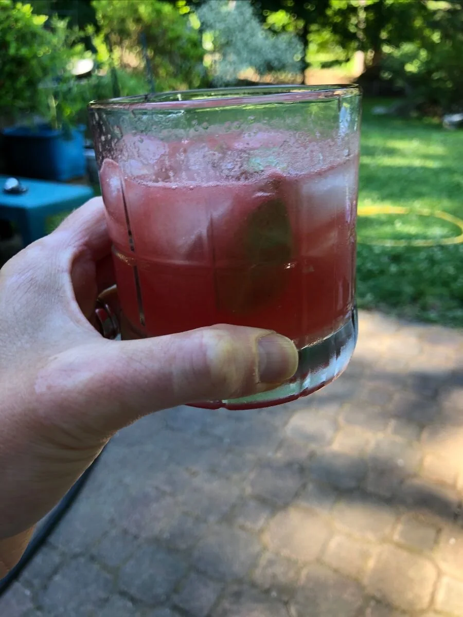 Strawberry &amp; Basil Cooler